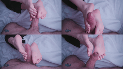 The purest demonstration of love is a footjob _ cumshot Cum on feet_preview_3.gif