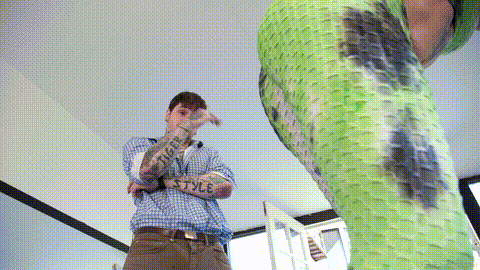 Don't Tell My Wife I Buttfucked Her Trans Friend - Gracie Jane James Blow_p5.gif