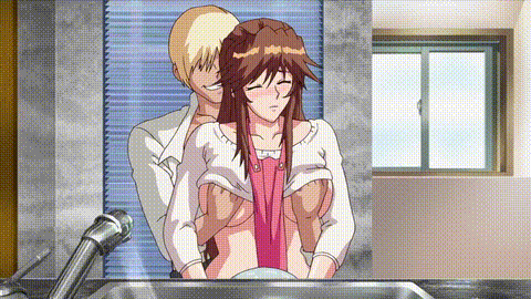 不良にハメられて受精する巨乳お母さん_THE_ANIMATION_Insert_1『崩壊する母子のキズ.gif