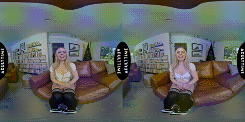 UP CLOSE VR - POV Joyful Haley Spades Gives You A 2 Handed Handjob Before Offeri.gif
