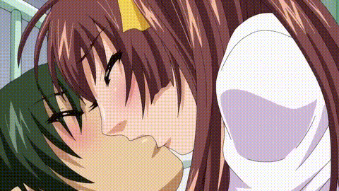 彼女が見舞いに来ない理由_理由1_「恋人の目の前で…」_中文字幕 _动漫__p5.gif.gif