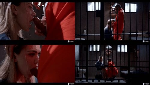 Blonde Secretary Facefucked in Prison - Working Girl Freeze Fucked by Stranger_p.gif