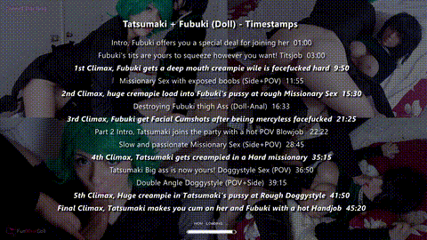 Fubuki and Tatsumaki Threesome (Fun West Doll Collaboration) - Sweet Darling_p20.gif
