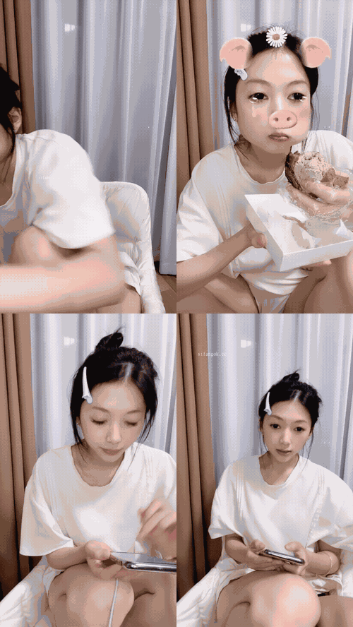 新晋女神【香菜】大学生超美身材 奶子白嫩坚挺 极品翘臀 尤其是骚逼很是粉嫩 好想操她.gif