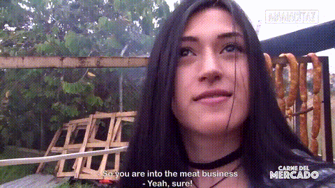 Sexy Latina Lola Puentes Facialized After Steamy Fuck with Stranger - CARNE DEL .gif