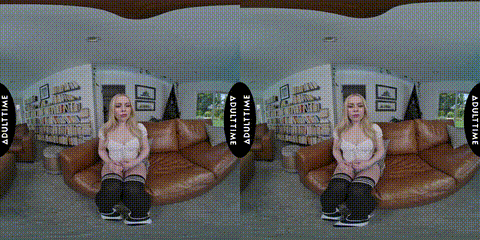 UP CLOSE VR - POV Joyful Haley Spades Gives You A 2 Handed Handjob Before Offeri.gif
