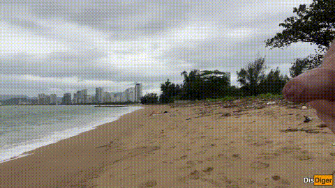 Babe Can I Cum On Your Tits_ - Public Cock Flashing On The Beach_p5.gif